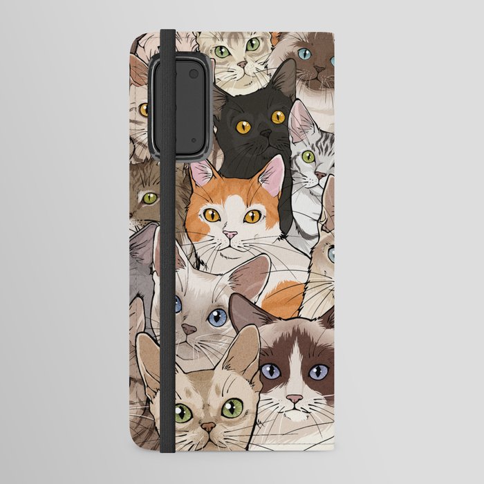 A lot of Cats Android Wallet Case