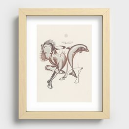 Partners Recessed Framed Print