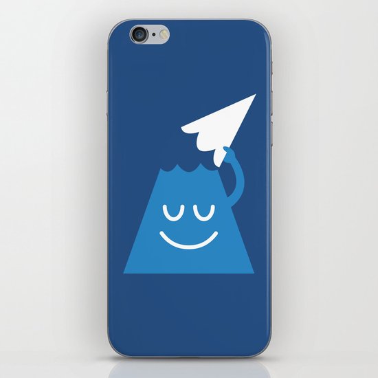 A Friendly Mountain Greeting iPhone & iPod Skin