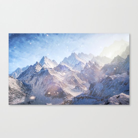 Alps Canvas Print