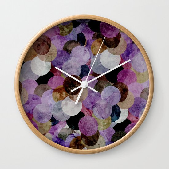 Circles III Wall Clock