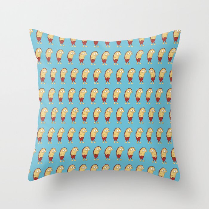 Lil Monsters Series 001 Throw Pillow