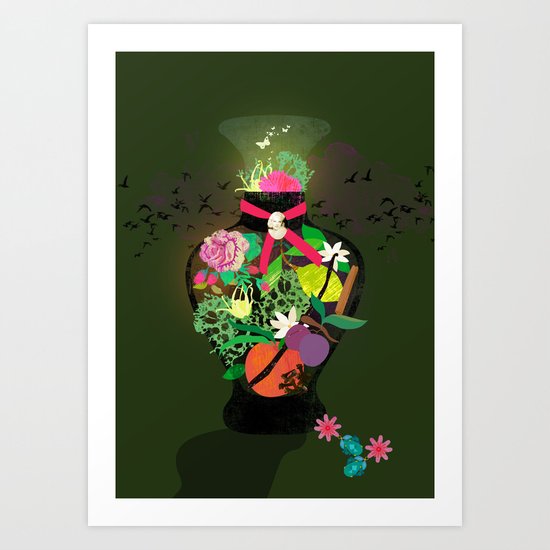 Perfume Portrait N01 Art Print