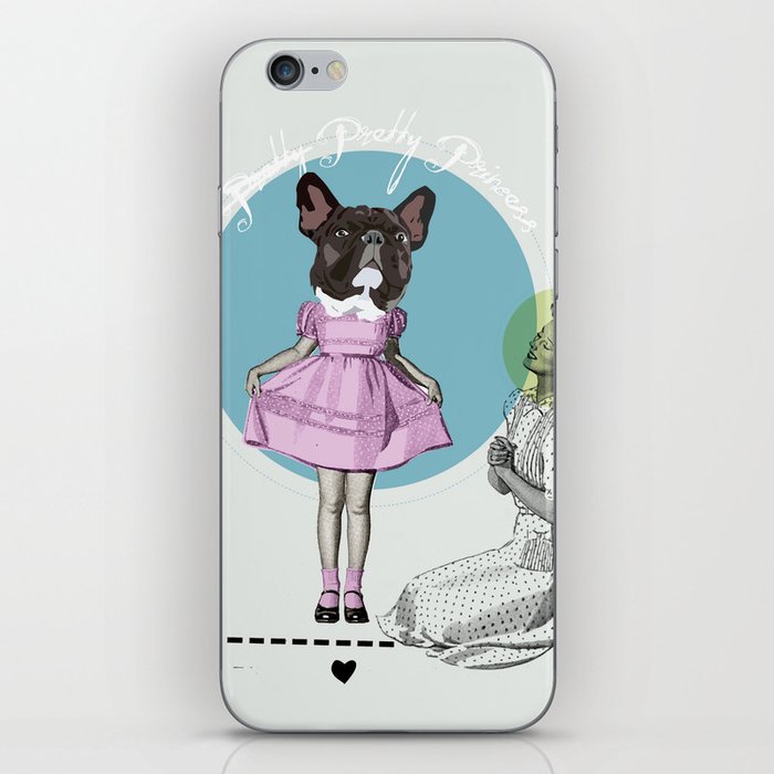 Pretty Chauncey Princess - French Bulldog iPhone Skin