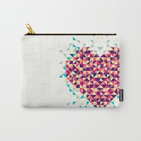 A heart is made of bits and pieces Carry-All Pouch