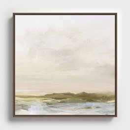 Coastal Break Framed Canvas