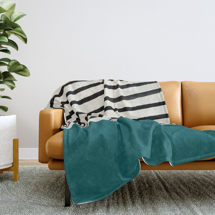 Dark sales turquoise blanket