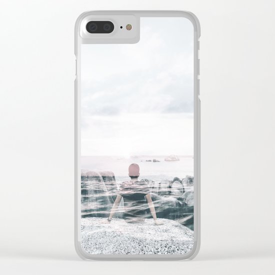 Sea Gaze Clear iPhone Case