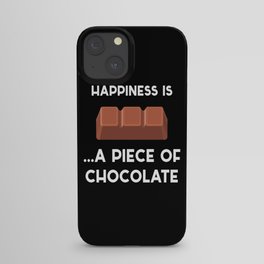 Piece Of Chocolate Chocolate iPhone Case