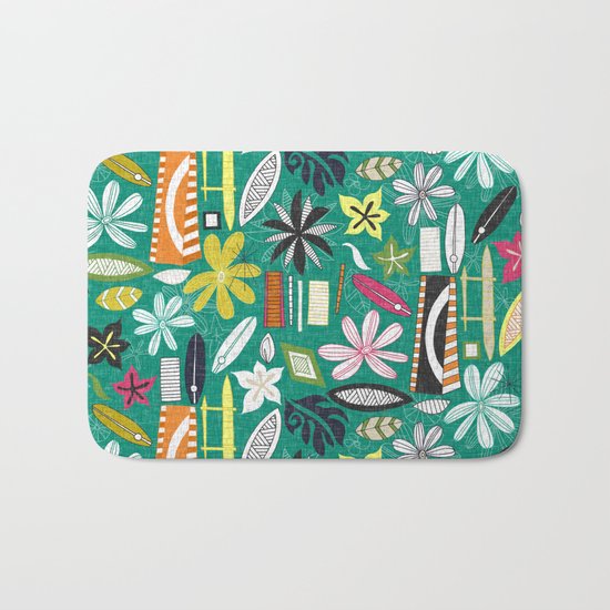 beachy jade Bath Mat