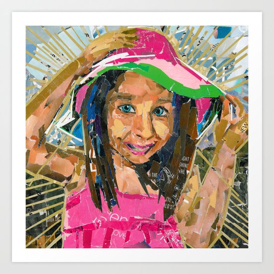Jiselle Art Print