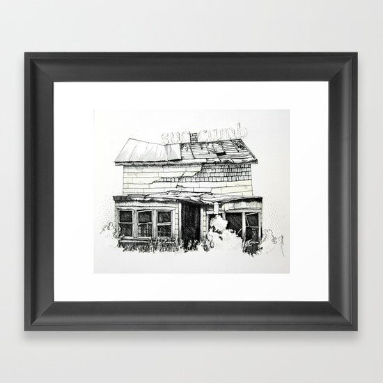 Succumb Framed Art Print