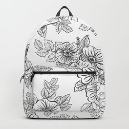 Apple tree flowers pattern Backpack