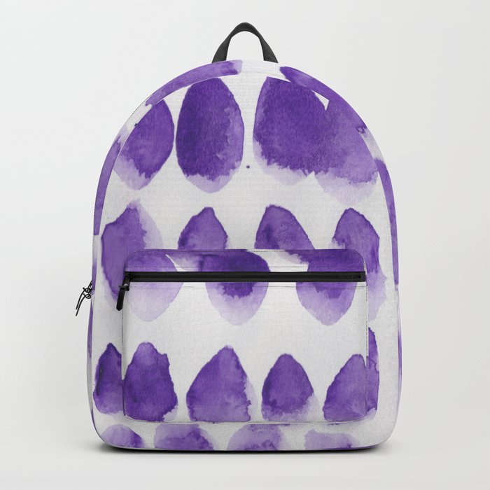 18 | 190321 Watercolour Abstract Painting Backpack