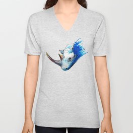 Blue Rhino V Neck T Shirt