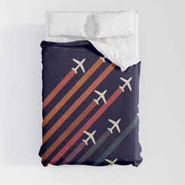 Aerial acrobat Duvet Cover