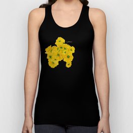 Floral Yellow 3 Tank Top