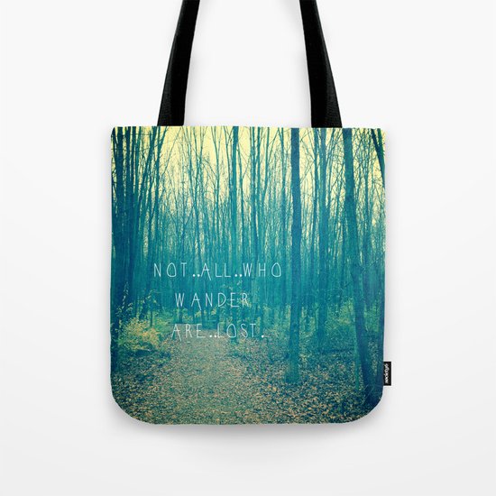 Wander in the Woods Tote Bag