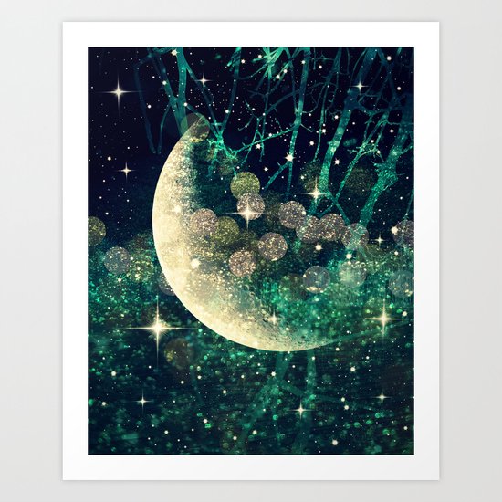 Moon Dust Art Print