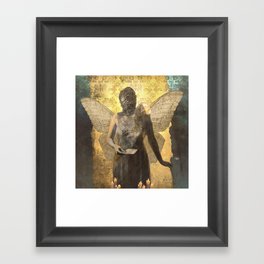 within the presence of absence Framed Art Print