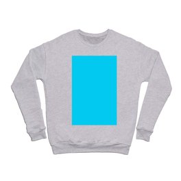 Vivid Sky Blue Crewneck Sweatshirt