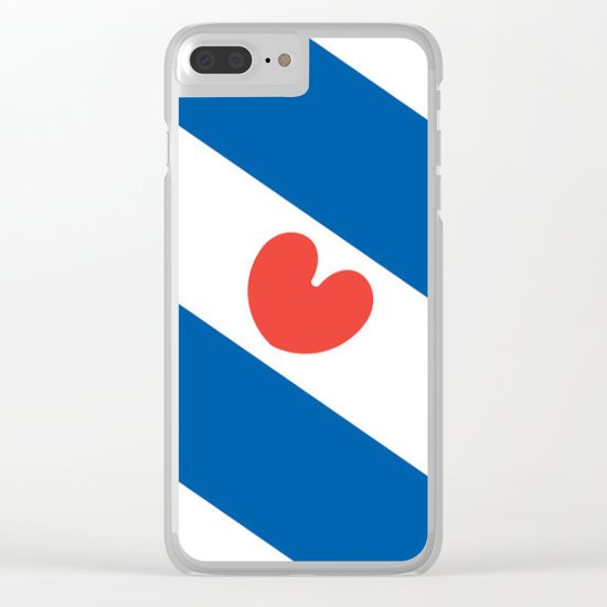 Flag of Friesland Clear iPhone Case