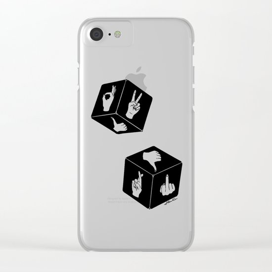 Current Mood Clear iPhone Case
