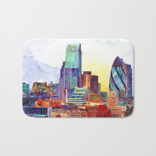Sunshine in London Bath Mat