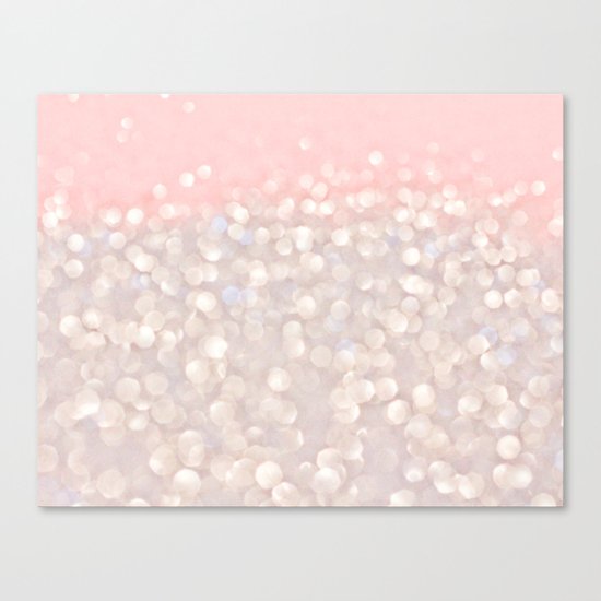 Pink Glitz Canvas Print