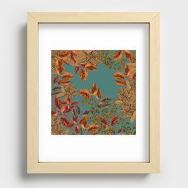 Dark Forest (Copper) Recessed Framed Print