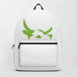 Vegan Backpack | Vector, Veganism, Animal, Graphicdesign, Digital, Typography, Vegan, Cow 