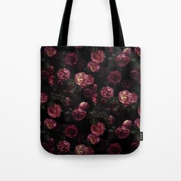 Moody Roses Tote Bag