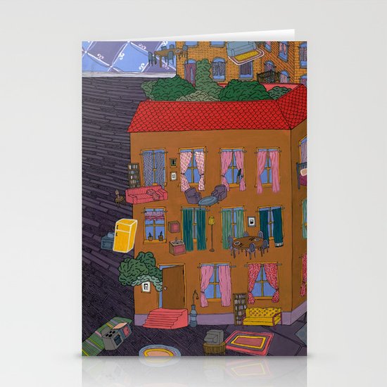 Inside Out Apartment Stationery Cards