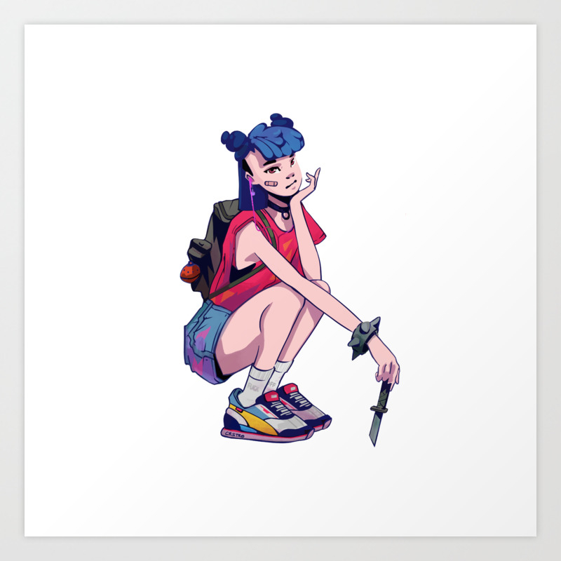 cute colorful sneakers
