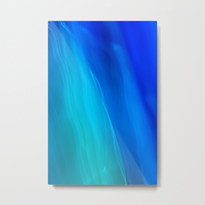 Blue Ocean abstract Metal Print