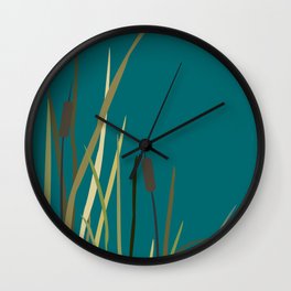 Reed Wall Clock