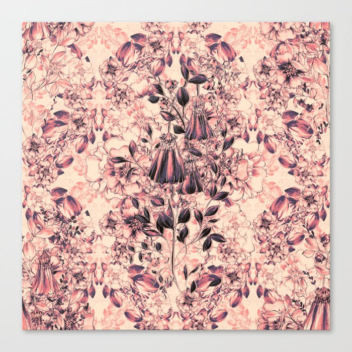Stunning abundance of flowers - series 1 F Canvas Print