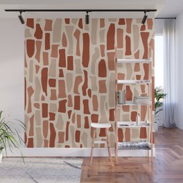 Bohemian Abstract Tiles Wall Mural