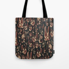 Carnivore RED MEAT / Animal skull illustrations from the top of the food chain Tote Bag