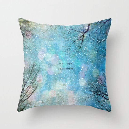 Stardust Throw Pillow