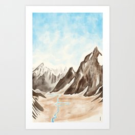 The Journey Art Print