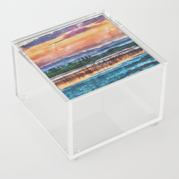 Hilton Head Sunset Acrylic Box