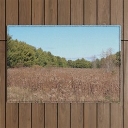 Fall setting in on the Hunting Land Outdoor Rug