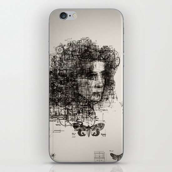 involuntary dilation of the iris iPhone & iPod Skin