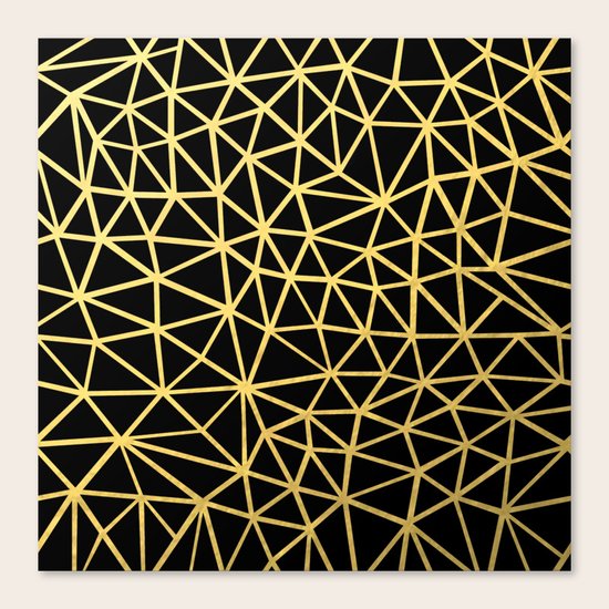 Broken Gold Canvas Print