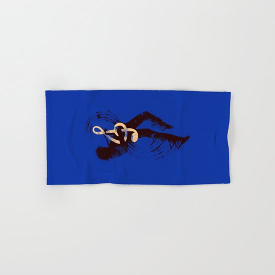 Solo (Blue) Hand & Bath Towel