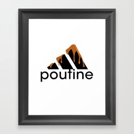 Poutine Framed Art Print