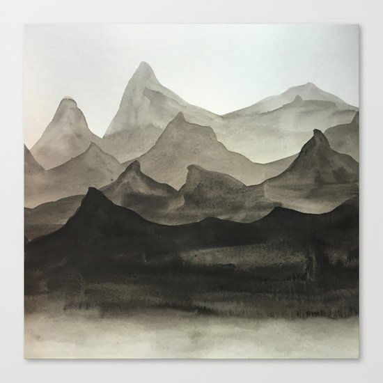 Mountains Canvas Print