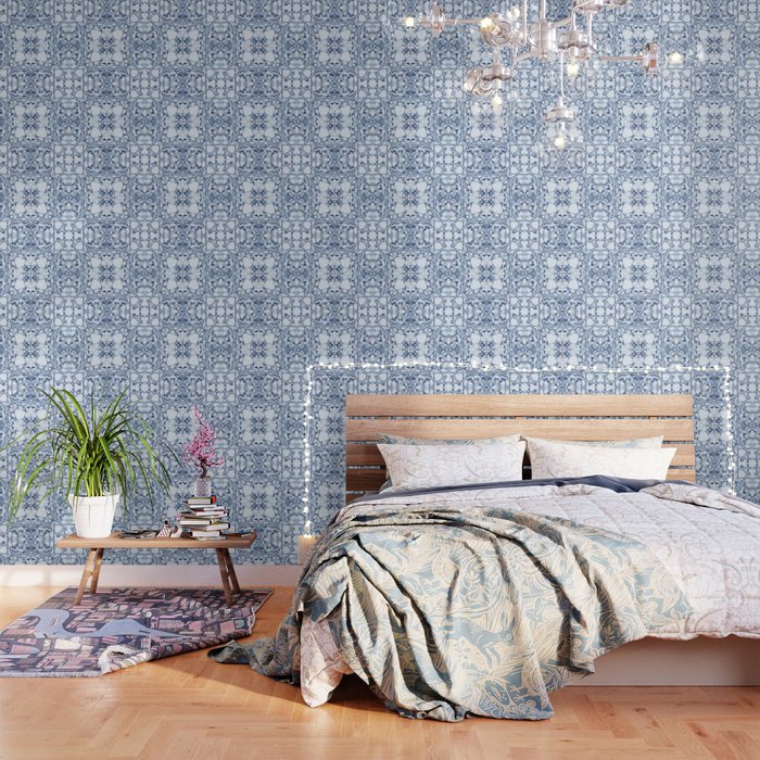 Blue on sale bandana wallpaper