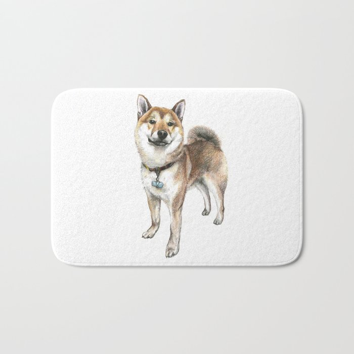 Shiba Inu Two Bath Mat